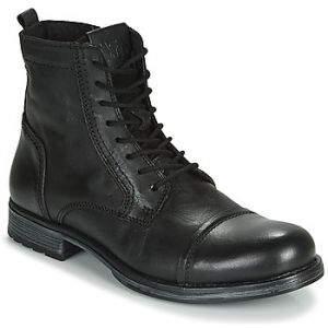 Image de Jack & Jones Boots JFW RUSSEL LEATHER Noir - Taille 40,41,42,43,44,45,46