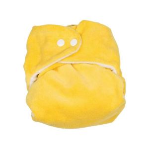 P'tits dessous Couche lavable So Bamboo citron/blanc - Taille unique