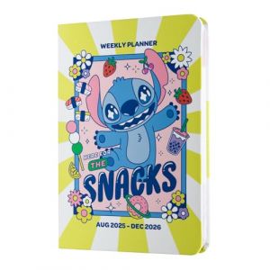 Grupo erik Agenda Scolaire PcComponentes A6 17 Mois Couverture Rigide Papier 100g/m²