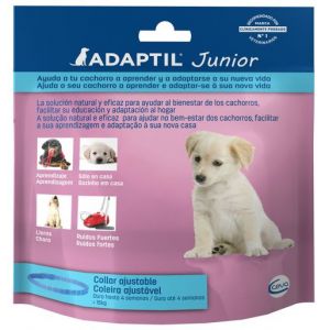 Adaptil Junior – Collier Anti-Stress pour Chiots – Adaptation à la Maison, Apprentissage, éducation, perroquets – Collier pour Chiots