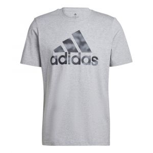 Adidas Tshirt Essentials Camo Print Gris - Taille M