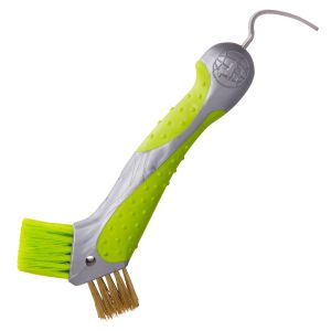 Cure-pied pour cheval avec brosse Imperial Riding Scraper