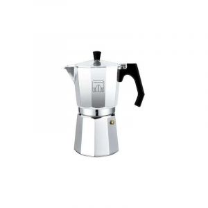 Cecotec Cafetière italienne conçue en aluminium fondu de haute qualité pour faire le café avec le meilleur corps et arôme. Elle convient