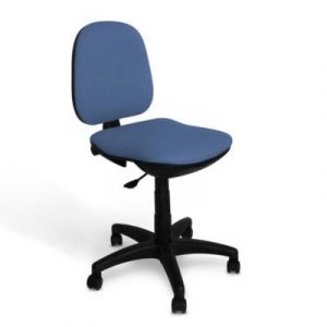 Chaise de bureau ART PROG Jade Bleu Roulettes pour sol dur