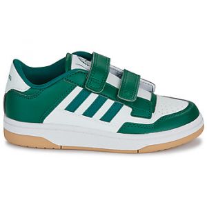 Adidas Baskets basses enfant RAPID COURT CF C Vert - Taille 28,29,30,31,32,33,34,35,33 1/2,31 1/2,30 1/2,28 1/2