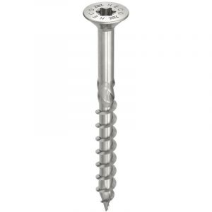 HECO Schrauben Vis HECO-Topix-Plus - &Oslash;4,5x50mm - T&ecirc;te Frais&eacute;e &agrave; poches de fraisage - Filetage Partiel - T20 - Boite de 200 - 61709