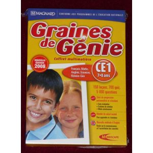 Graines De Génie : CE1 - Coffret multimatière 2008 [Windows]