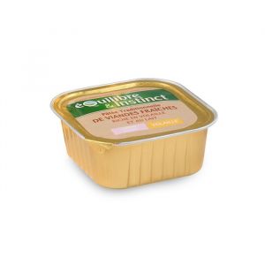 Image de Equilibre & instinct Terrine à la volaille pour chien jeune - Lot de 11 barquettes de 150g