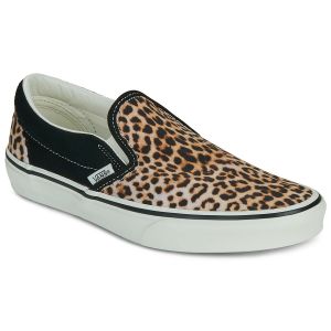 Vans Slip ons Classic Slip-On BLACK/LEOPARD Noir - Taille 36,37,38,39,40,41,35