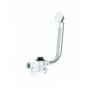 Valentin Vidage pour baignoire automatique Blanc Mat