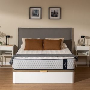 Cecotec Matelas &agrave; M&eacute;moire de Forme et &agrave; Ressorts Ensach&eacute;s Flow 6700 Hybrid 110x190 Multicouche, Hauteur 26 cm, Fermet&eacute; &Eacute;lev&eacute;e, Ind&eacute;pendance des Couches, Respirabilit&eacute;, Double Face pour Hiver et &Eacute;t&eacute;