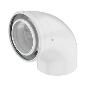 Ubbink Coude 110/160 PPTL/alu 87° Réf 330171