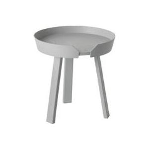 Image de Muuto Table basse Around Small / Ø 45 x H 46 cm gris en bois