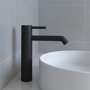 Distribain Robinet mitigeur DAHLIA Black - Noir