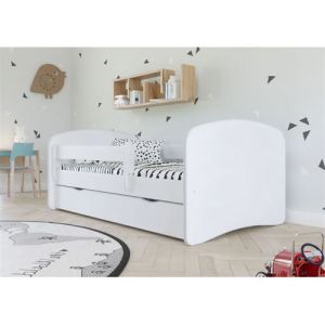 Kocot Kids - Lit babydreams 2 rose uni tiroir et matelas inclus 160/80