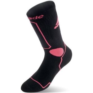 Rollerblade Skate Socks W Chaussettes Femme, Noir/Rose, L