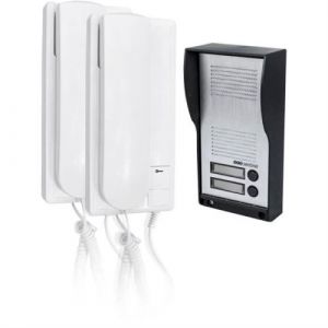 Scs sentinel Interphone audio filaire AudioKit DUO 2 combinés audio Volume réglable