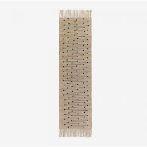 Chemin de table en coton et jute Gozlan SKLUM NATUREL 170 cm