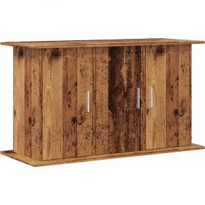 VidaXL Support pour aquarium vieux bois 101x41x58 cm bois d'ingénierie