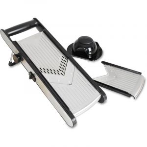 Menastyl Mandoline sur pied en acier inoxydable