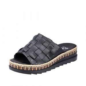 Rieker V7988, Mules Femme, Noir, 41 EU