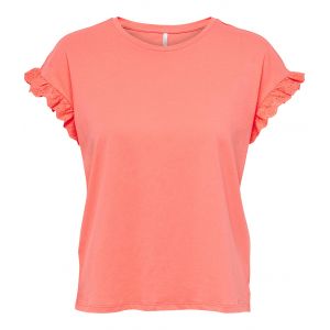 Only Tee-Shirt À Manches Courtes Femme Onliris