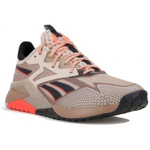 Reebok Chaussures de cross training nano x2 tr adventure marron beige