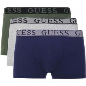 Image de Guess PACK 3 BOXERS INSTINCT COTON STRETCH - CEINTURE LOGOTEE