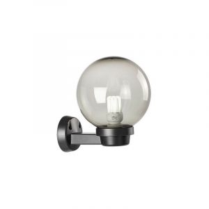 Applique Sf. Fumée 'D.20 E27 ligne globe noir