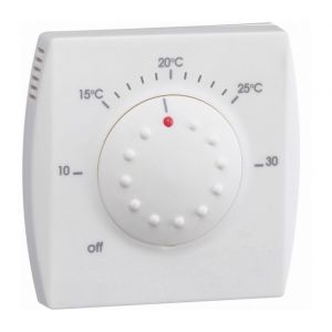 Image de Hager 25110 Thermostat semi-encastré avec voyant