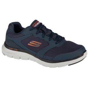 Skechers Flex Advantage 4.0, Sneaker Basse Homme, Bleu Marine, 47.5 EU
