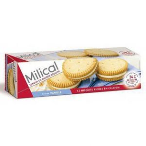 Image de Milical Biscuits vanille, 12 biscuits