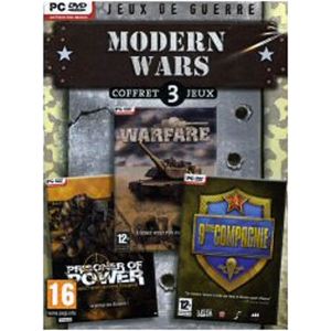 Image de Coffret 3 jeux Modern Wars : Warfare + 9ème Compagnie + Prisoner of Power [PC]