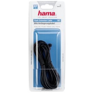 Hama 6975 - Rallonge de synchronisation Angle avec prises coudées 5 m