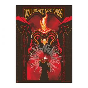 Grupo erik Affiche luminescente Le Seigneur des Anneaux Balrog