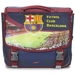 Image de FC Barcelone 41 cm Bleu 2 compartiments - Cartable à roulettes