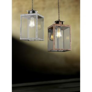 Trio Suspension ELSA Gris, 1 lumière - Vintage - Intérieur - ELSA - Délai de livraison moyen: 4 à 8 jours ouvrés. Port gratuit France métropolitaine et Belgique dès 100 ?.