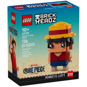 Lego BrickHeadz - Figurine de Monkey D. Luffy - 40799