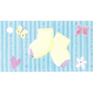 10 étiquettes baptême ou naissance : chaussons