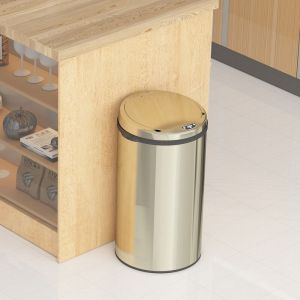 Hobag - Poubelle de cuisine automatique inox Acier inoxydable 30 l - inox