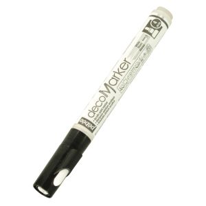 Pebeo DecoMarker - Feutre peinture pointe ronde 4 mm - Blanc