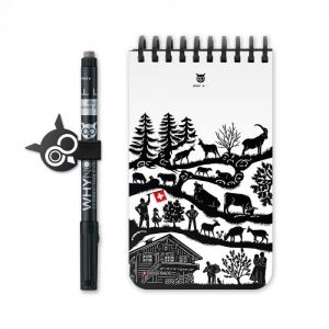 WhyNote - Pocket - PoyaBloc-notes - Pages lignées & reliure détachable