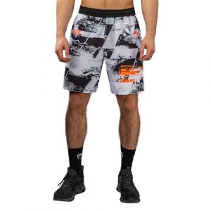 Venum UFC Zenith pour Homme Noir-Blanc-Orange Authentic Fight Week Short de Performance - S