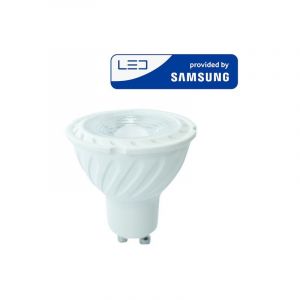 V-TAC Spot LED Pro Dimmable 6,5 W GU10 Samsung Chip Vt-247d - Blanc Neutre - 4000k - 110 Deg