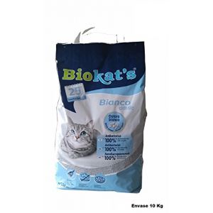 Biokat's Liti&egrave;re Bianco Classic pour chat - 10 kg