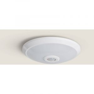 Plafonnier Led 12w Avec Détecteur De Mouvement Pir Et Crépusculaire Blanc Neutre 4000k - Neuf