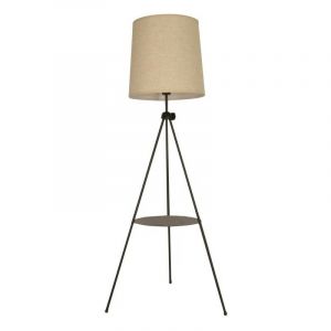 Barcelona led Lampe sur pied avec tablette 'Madison' | Blanc