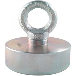 Magnetu - Aimant Néodyme - Diam : 7.5 cm - Adhérence : 250 kg