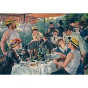 Clementoni Puzzle Compact 1000 pièces : Renoir : Déjeuner en canot
