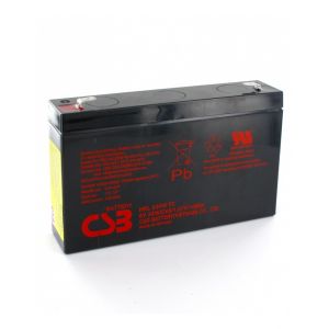 CSB battery Batterie Plomb 6V 7Ah 34w HRL 634W